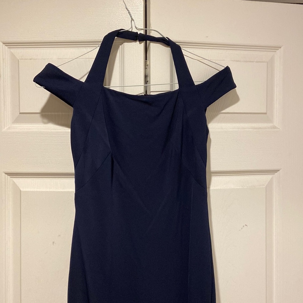 Ralph Lauren formal dress off the shoulder with halter